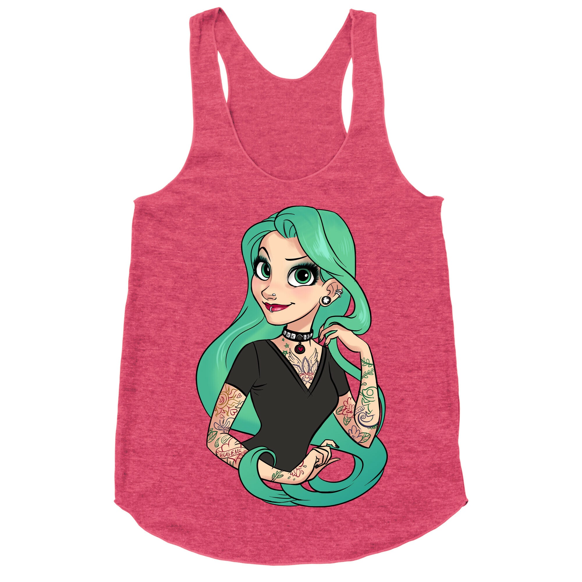 Punk Rapunzel Racerback Tank
